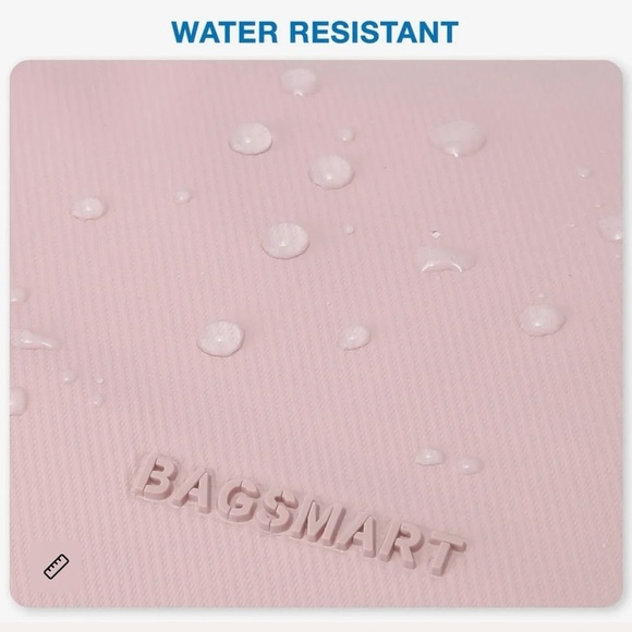 Bagsmart Travel Pink Women's Bag - Picture 5 of 8